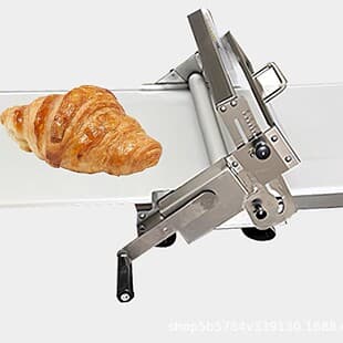 Newly Upgraded Hand-Crank Laminating Machine Commercial Baking Equipment Space-Saving Easy Operation Bread Making