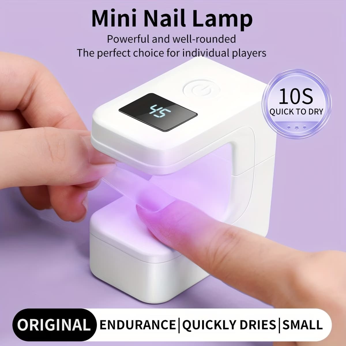 LED Nail Lamp for Quick Drying Nails LED Machine Light Therapy Gel Nail Dryer