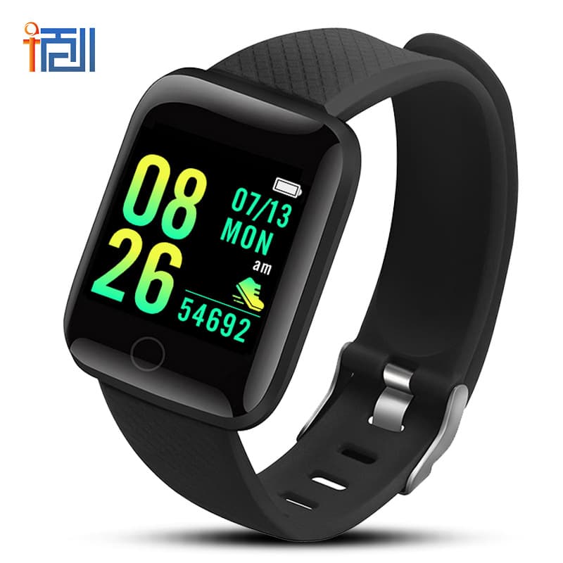 116Plus Smart Band D13 Color Screen Pedometer Bluetooth Reminder Heart Rate Pressure Sports Fitness Tracker Business People