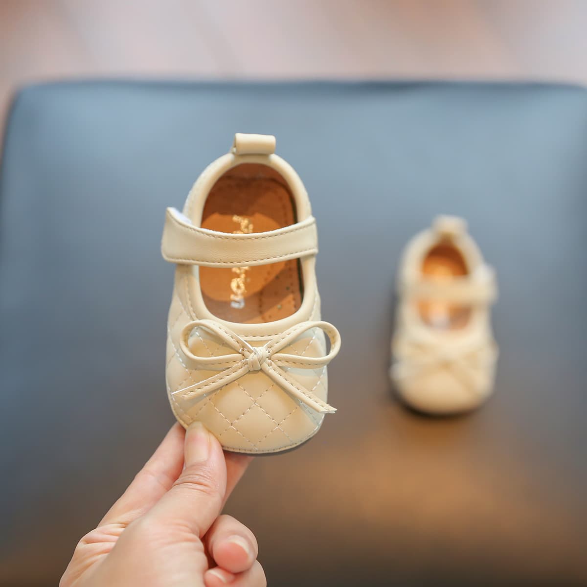 Baby Princess Shoes Spring Autumn Soft Sole Infant Shoes Girls Walking Shoes 1-3 Years Soft Leather Toddler Shoes