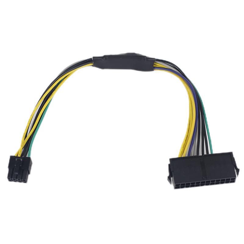 24-pin to 8-pin Adapter Cable for Dell Motherboard 8-pin Power Supply Cable 24-pin to 8-pin Power Cord