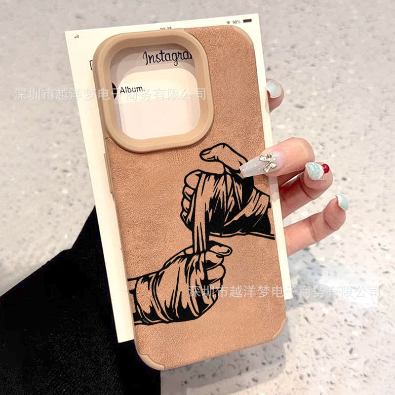 Cross-border Best-selling iPhone 17 Pro Phone Case 16/15/14/13 Suede Case 12 Apple 11-J243P1