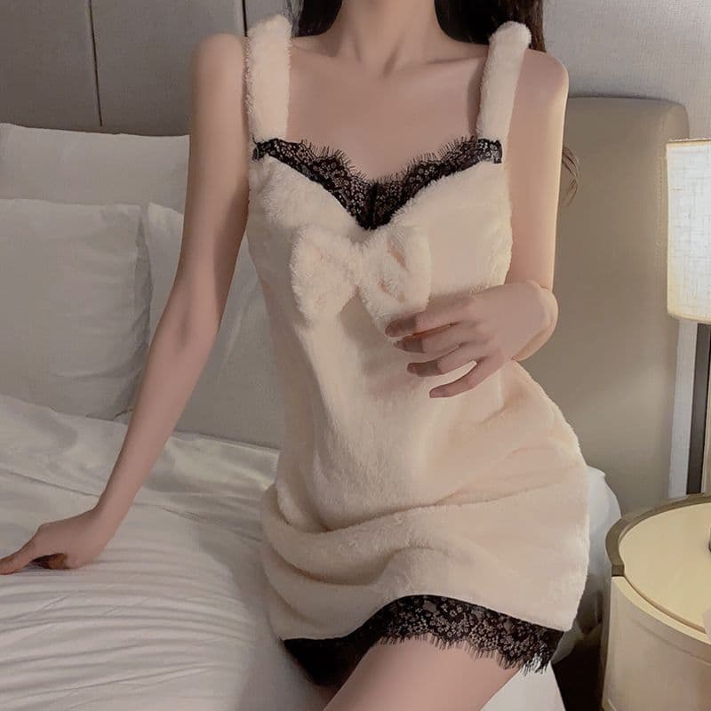 Winter new thick long style, viral sleep robes, tie-waist thick bathrobes, warm homewear, pure and cute princess style.