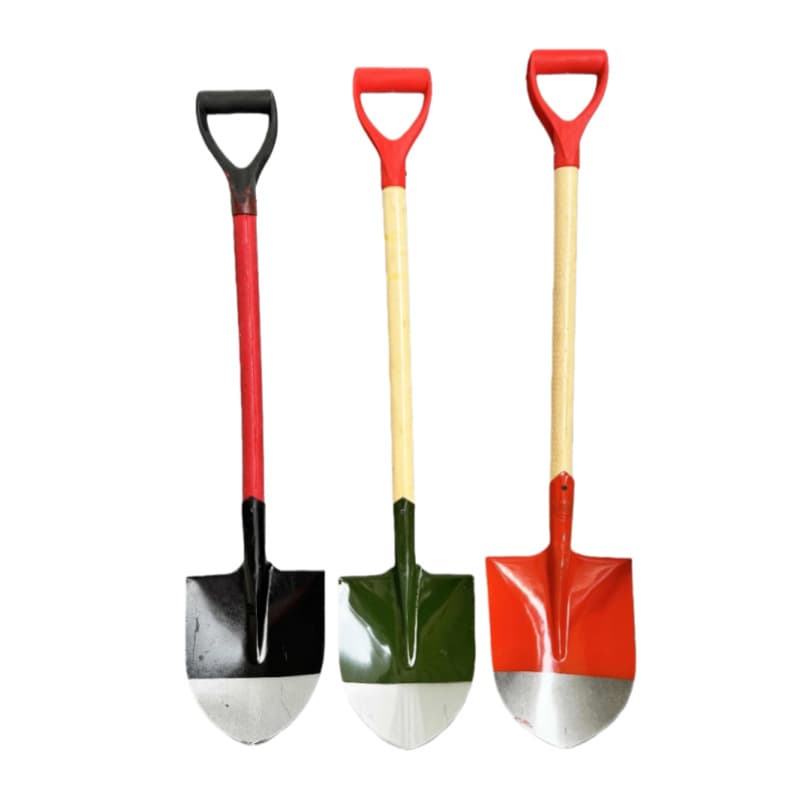 Rescue Home Steel Shovel, Tree Planting Emergency Fire Tool, Pointed Head Emergency Flood Control Fire Spade