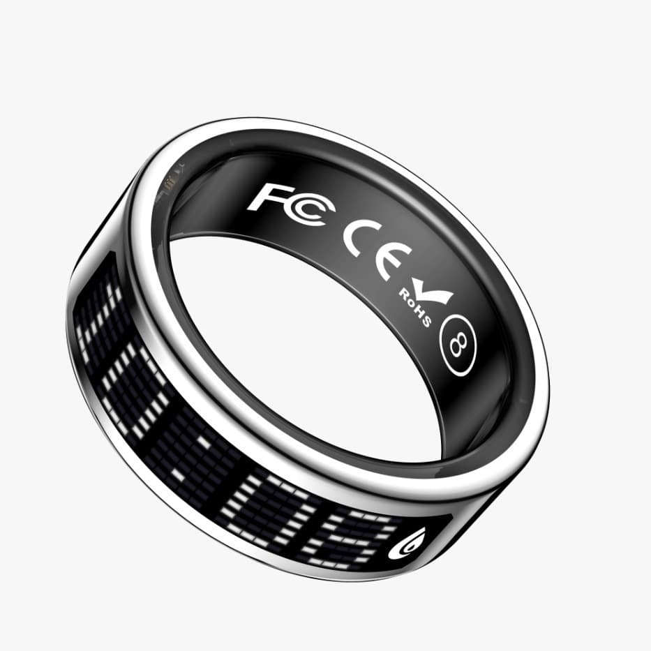 R16 smart ring counts heart rate, blood oxygen, sleep monitoring, sports steps, caller ID, cross-border new model, Middle East