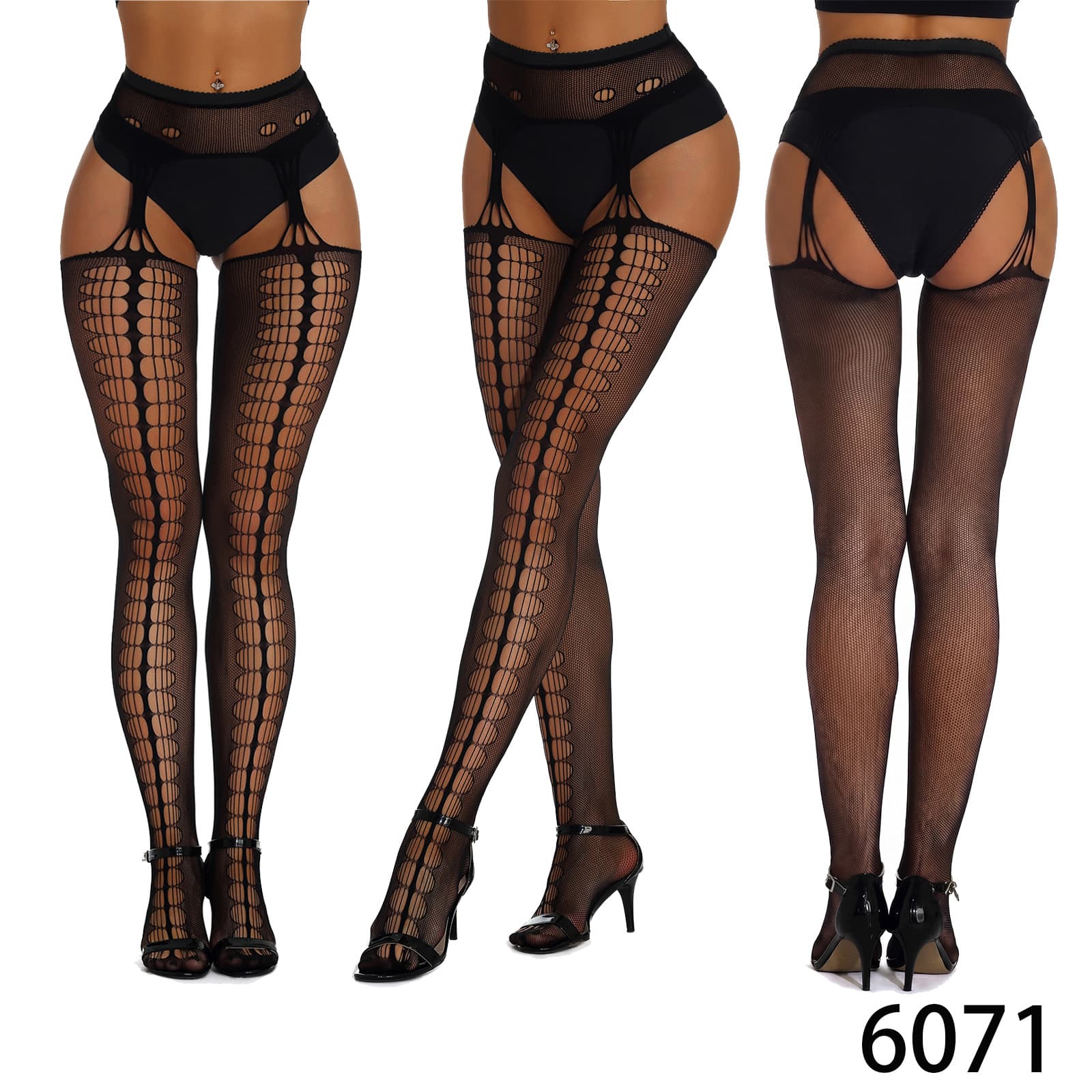 European and American cross-border women's flirting sexy stockings sexy fishnet sexy fishnet stockings with holes in the feet and hollow fishnet stockings