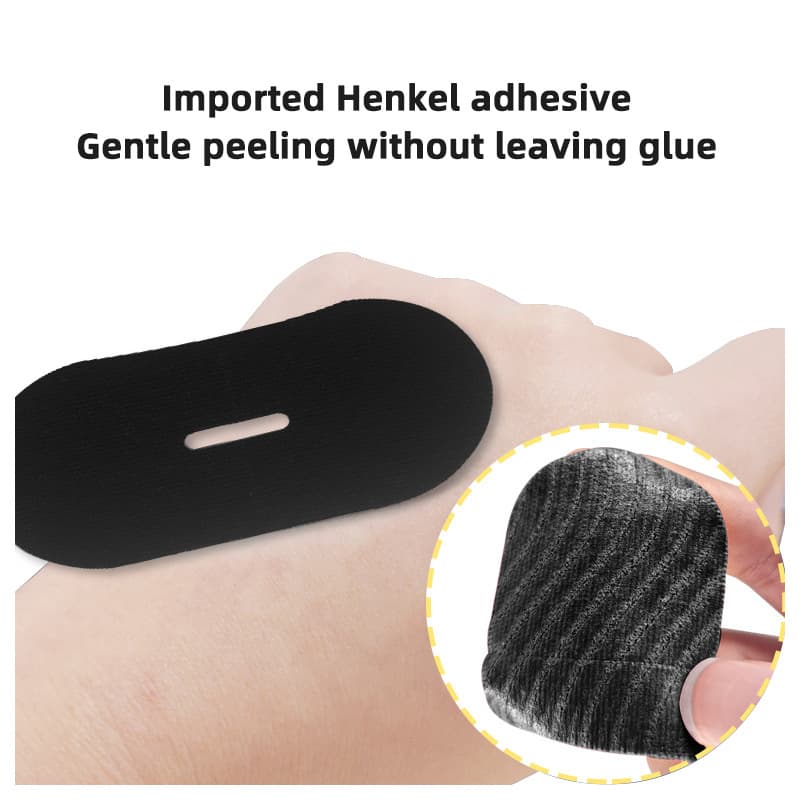 Anti-mouth breathing patch with holes, mouth sealing patch, anti-snoring patch, sleep mouth patch, mouth closing patch.