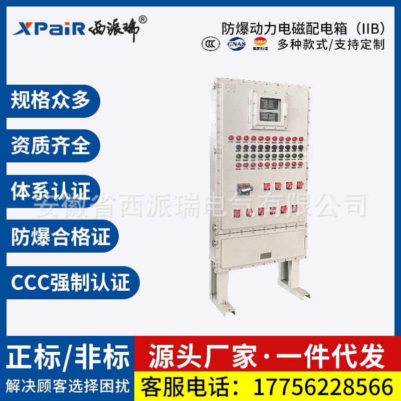 Explosion-Proof Power Electromagnetic Distribution Box (IIB), Xipairui Intelligent Control Box, Stainless Steel Junction Box from the Source Factory.