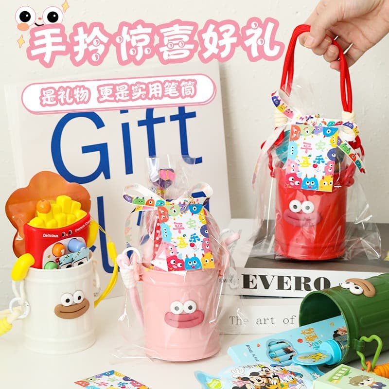 Graduation Season Back-to-School Gift Pen Holder Toy Set Small Gift for Whole Class Kindergarten Children Birthday Party Favor