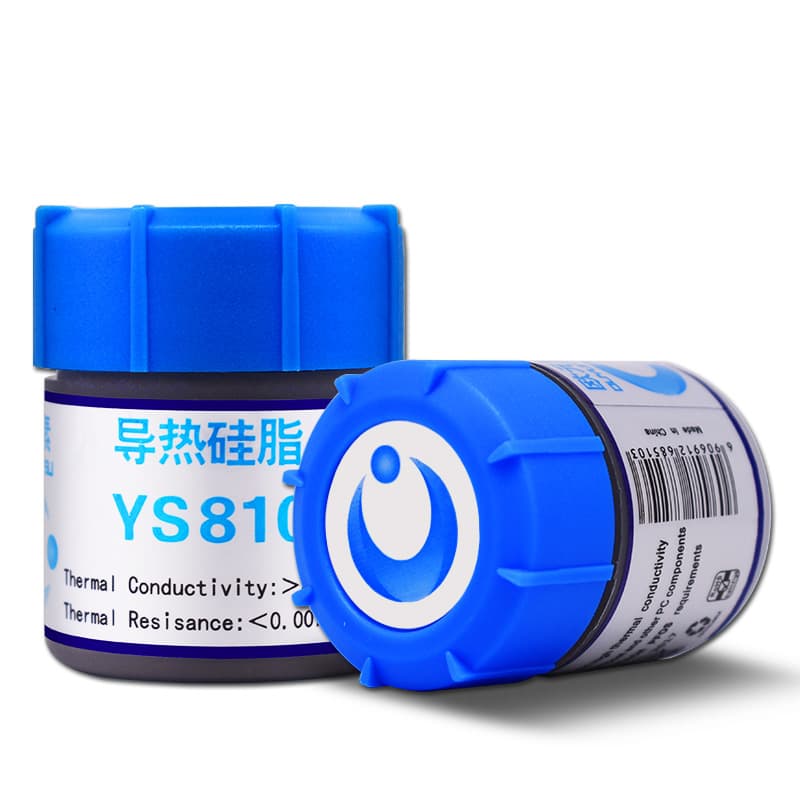 European Element Thermal Conductive Silicone Grease CPU Cooling Silicone Laptop Graphics Card LED Light Silicone Grease High Thermal Conductivity Silicone Grease