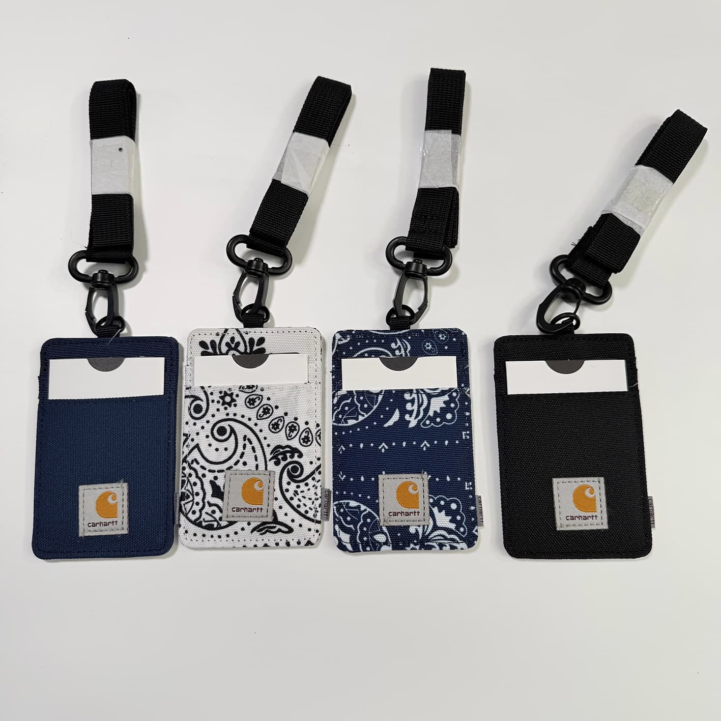 Carhartt lanyard card holder, card holder, coin purse, branded lanyard bus card, contact for pictures