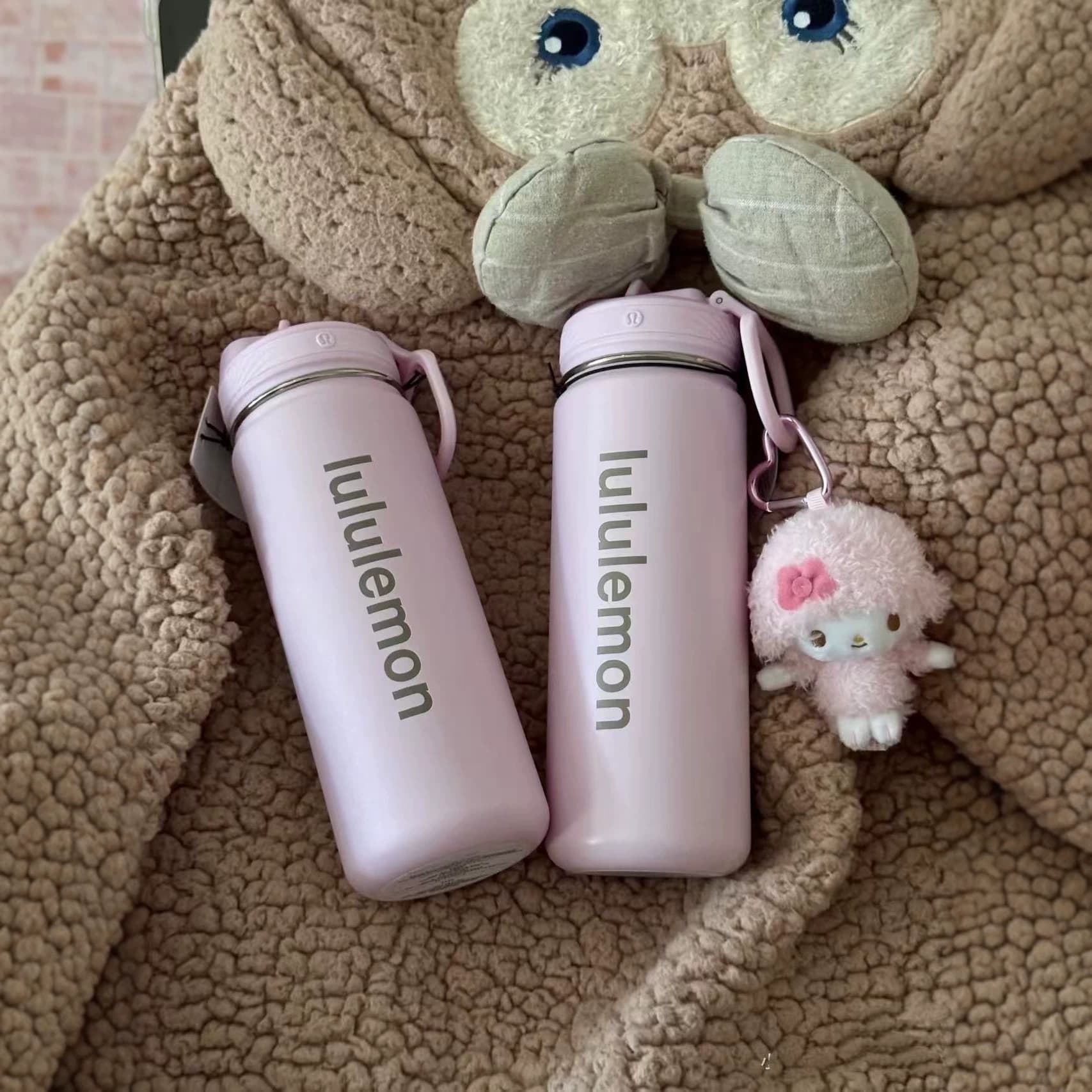lululemon Back to Life Insulated Straw Water Cup Insulated Large Capacity Stainless Steel Sports Water Bottle