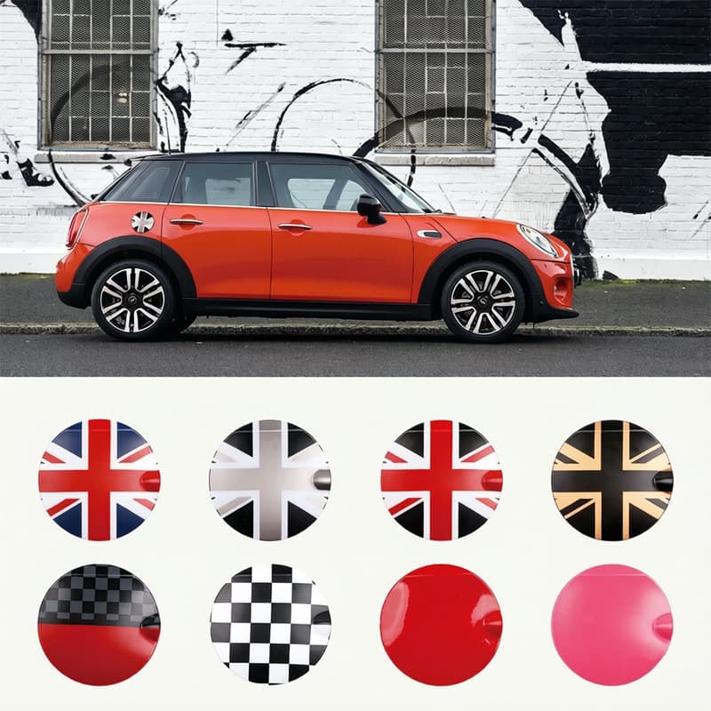 Fuel Cap Cover Decorative Sticker Trim for BMW Mini Cooper F55 F56 R56 R60