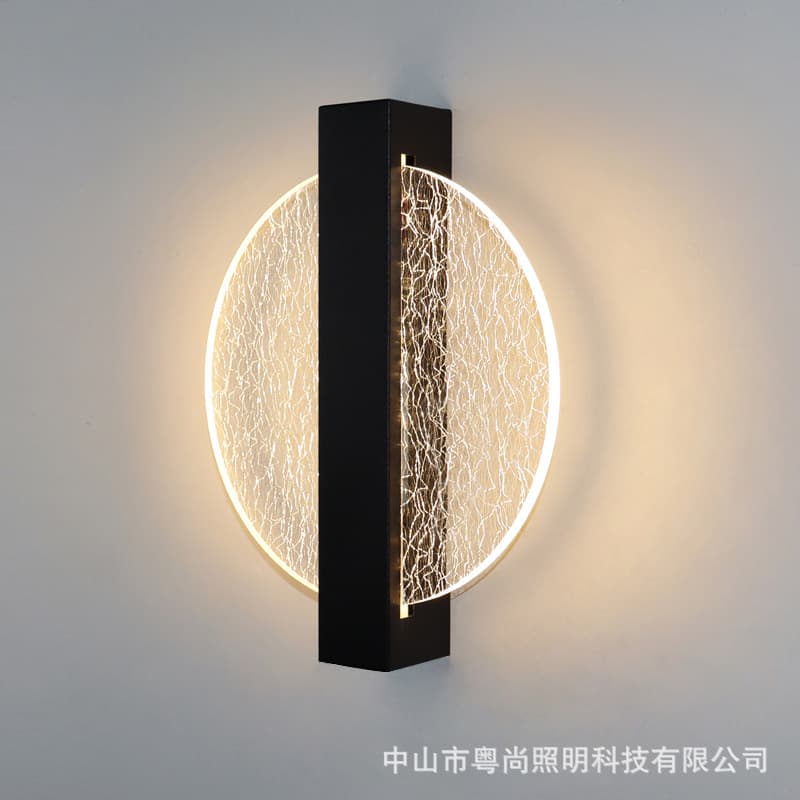 Luxury living room bedroom bedside wall-mounted modern wall ambiance light, entryway background wall decor, modern minimalist