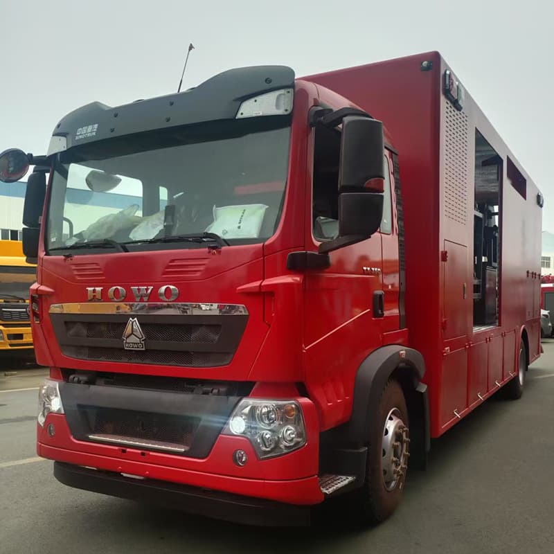 Emergency Flood Control Mobile Field Generator Vehicle, Grid Emergency Power Vehicle Manufacturer, Disaster Relief Mobile Drainage Vehicle