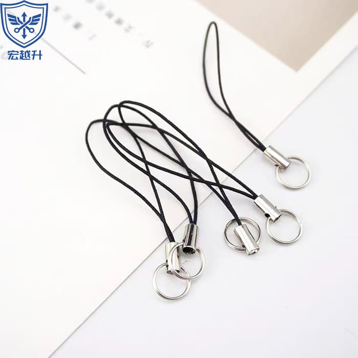 diy handmade jewelry double circle mobile phone rope jewelry accessories mobile phone lanyard doll doll lanyard hanging chain small lanyard