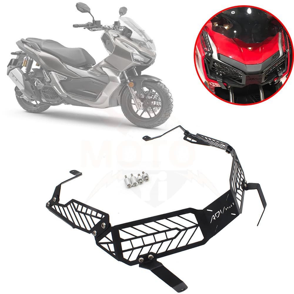 Motorcycle Accessories Headlight Front Light Grille Guard for Honda ADV150