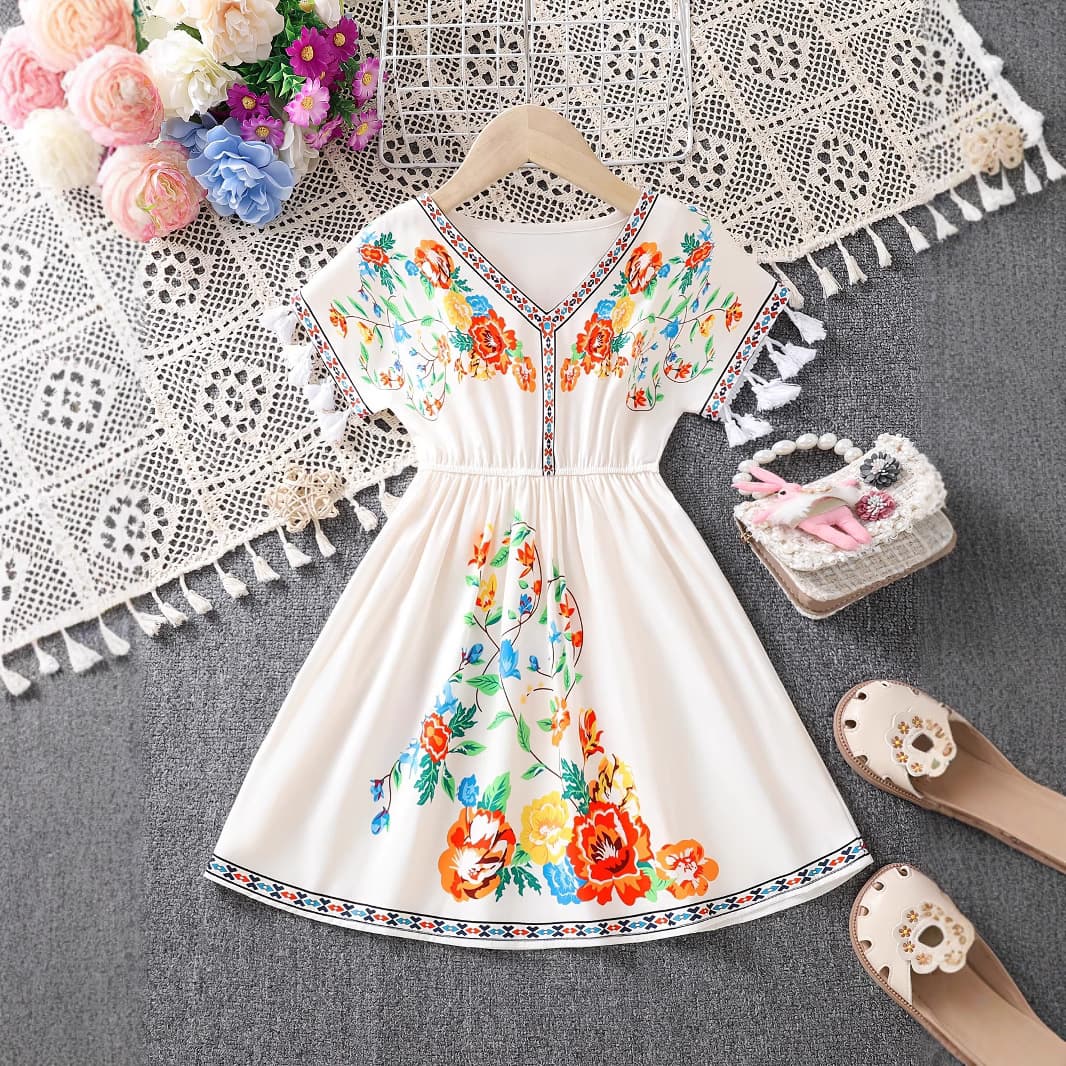 Baby Girl Dress, Summer Children's Vest Dress, Formal Dress