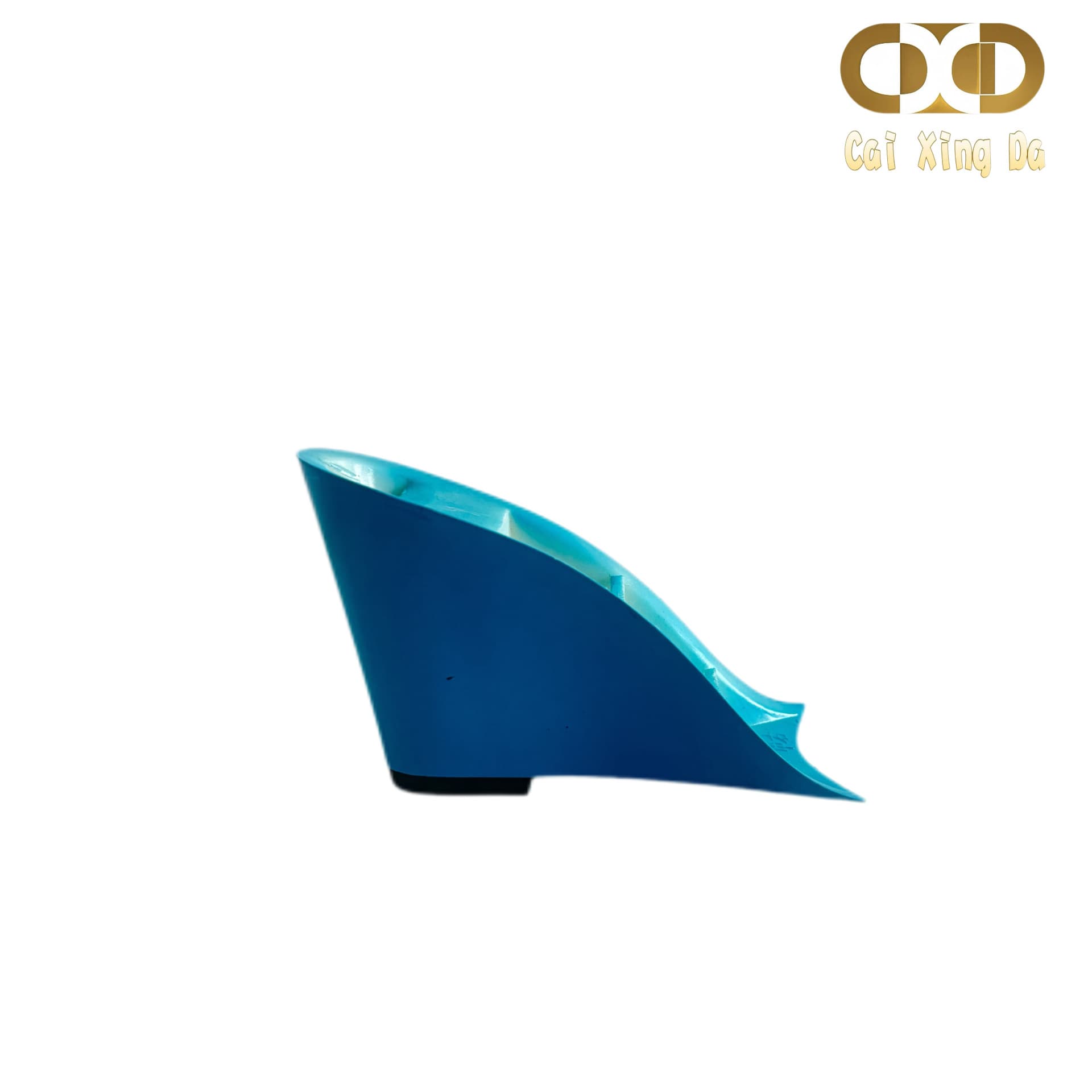 Caixingda Shoe Material Heel 960287 New Electroplated Painted Wedge Heel for Commute Fashion Women's High Heels and Sole