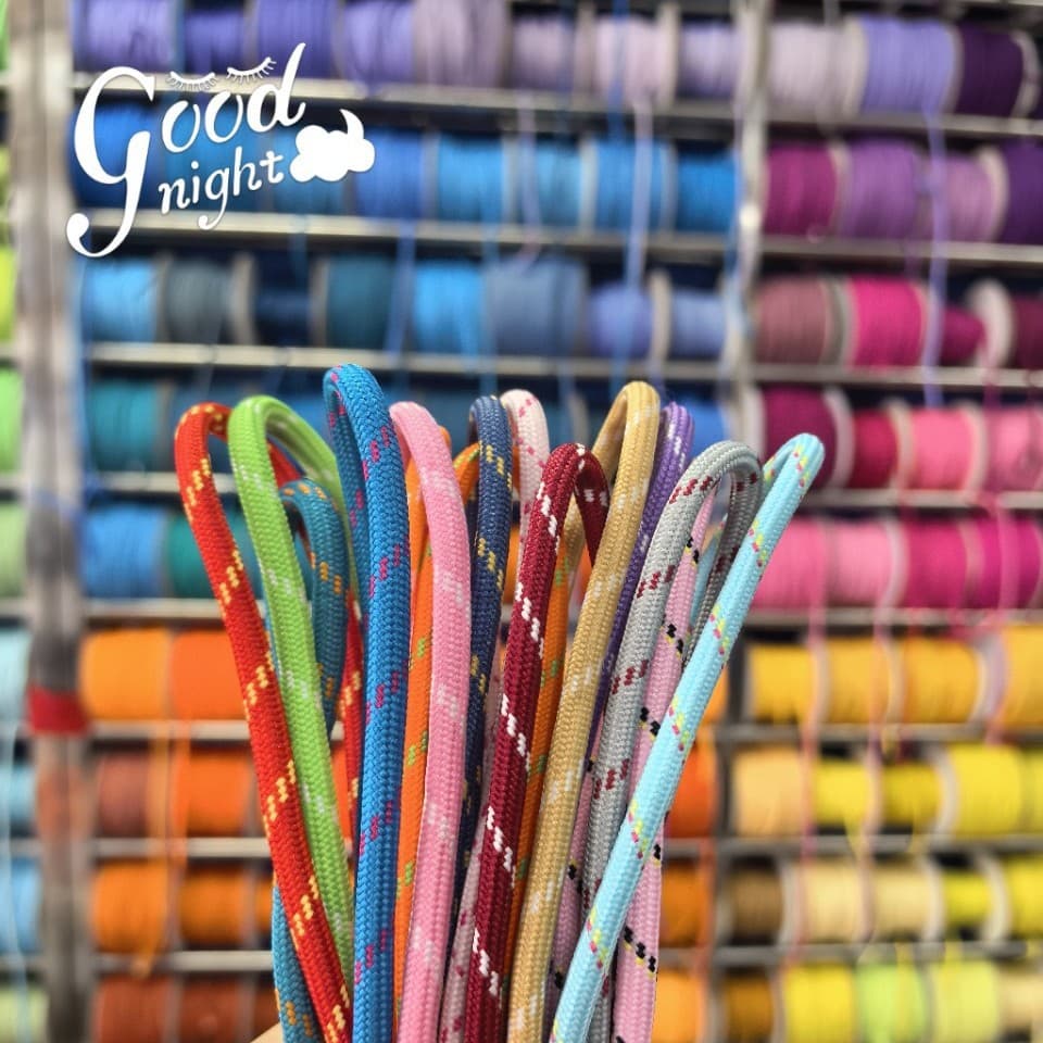 Factory Supplies 4.5 Color Woven Core-Spun Polyester Round Rope, Colorful Mobile Phone Lanyard, Drawstring Rope, Clothing and Luggage Accessories