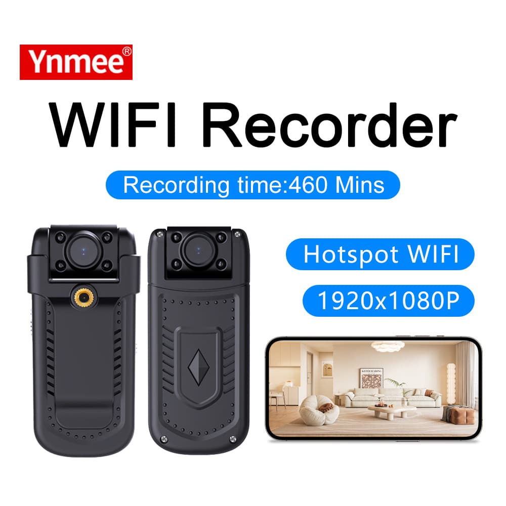 Camera back clip-on video pen student recorder rider wears sports outdoor DV rotating camera infrared