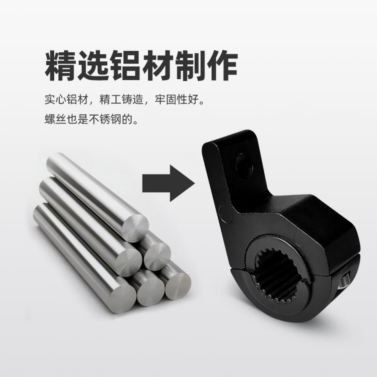 1.25 Inch Motorcycle Spotlight Fog Light LED Bracket Off-road Motorcycle Spotlight Holder Car Accessories Car Modification Parts