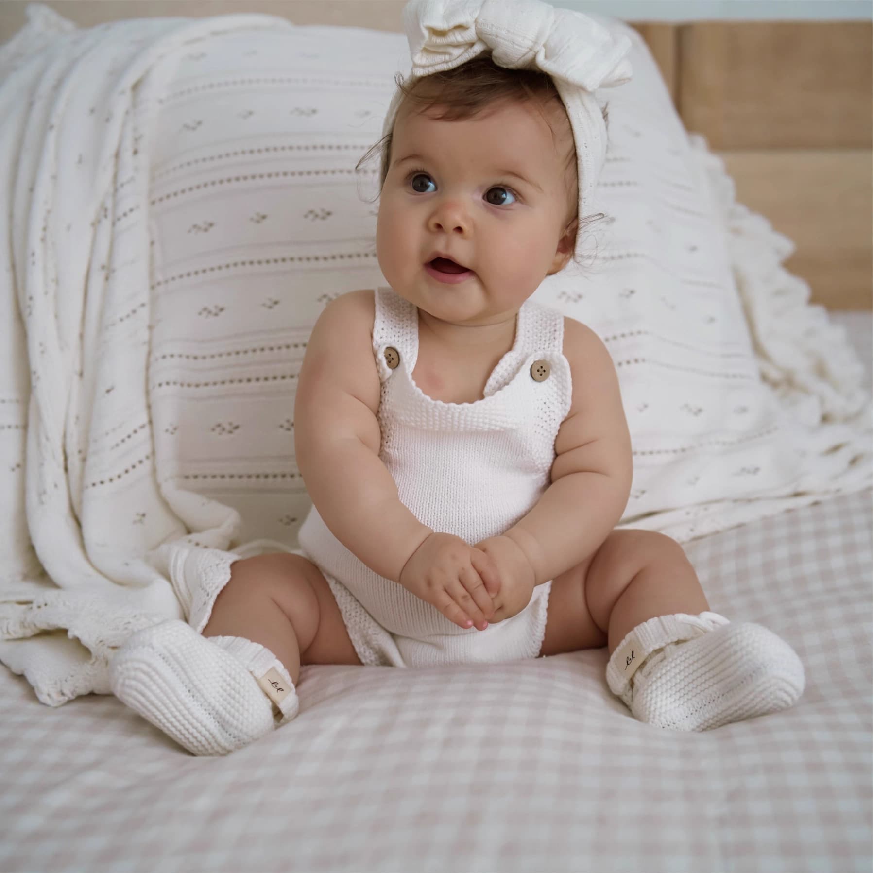 Korean Style Fall/Winter Baby Knit Romper with Suspender Straps, Infant Bib Overall, Baby Triangle Bodysuit