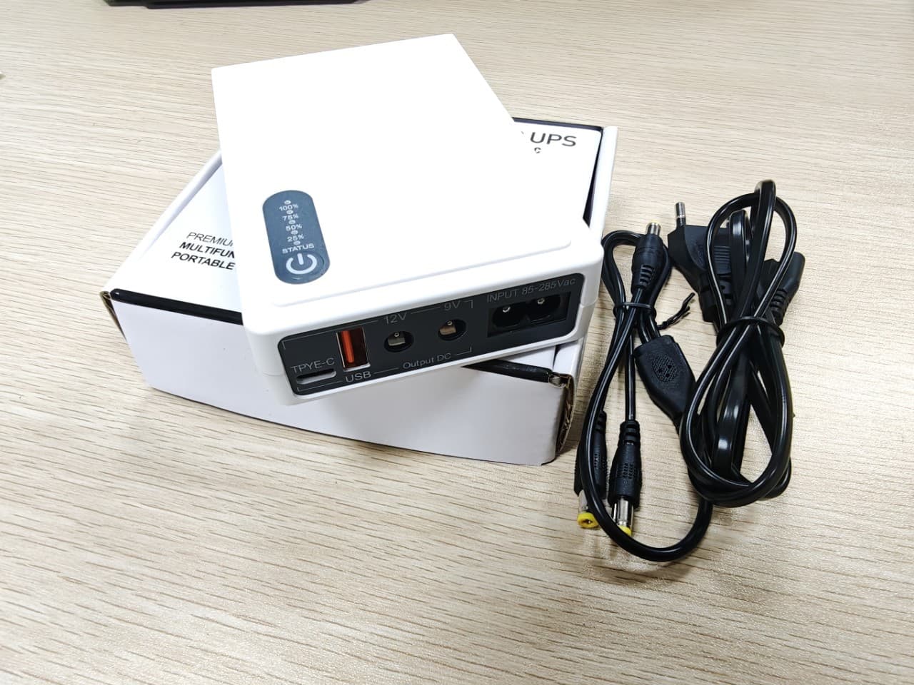 Large Capacity Mini Ups Uninterruptible Power Supply Router Onu Monitoring Backup Poe Dc Mini Ups Power Supply