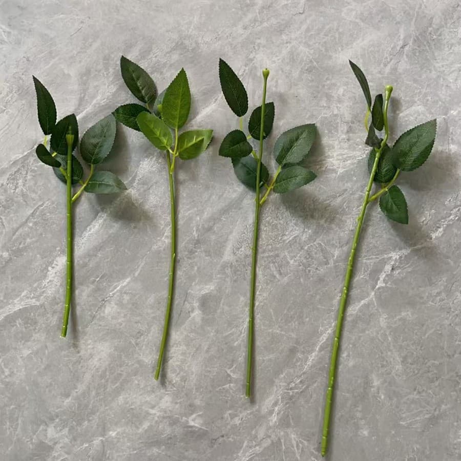 DIY artificial flower stem wire rod, florist size, thickened, bundled, and packaging materials.