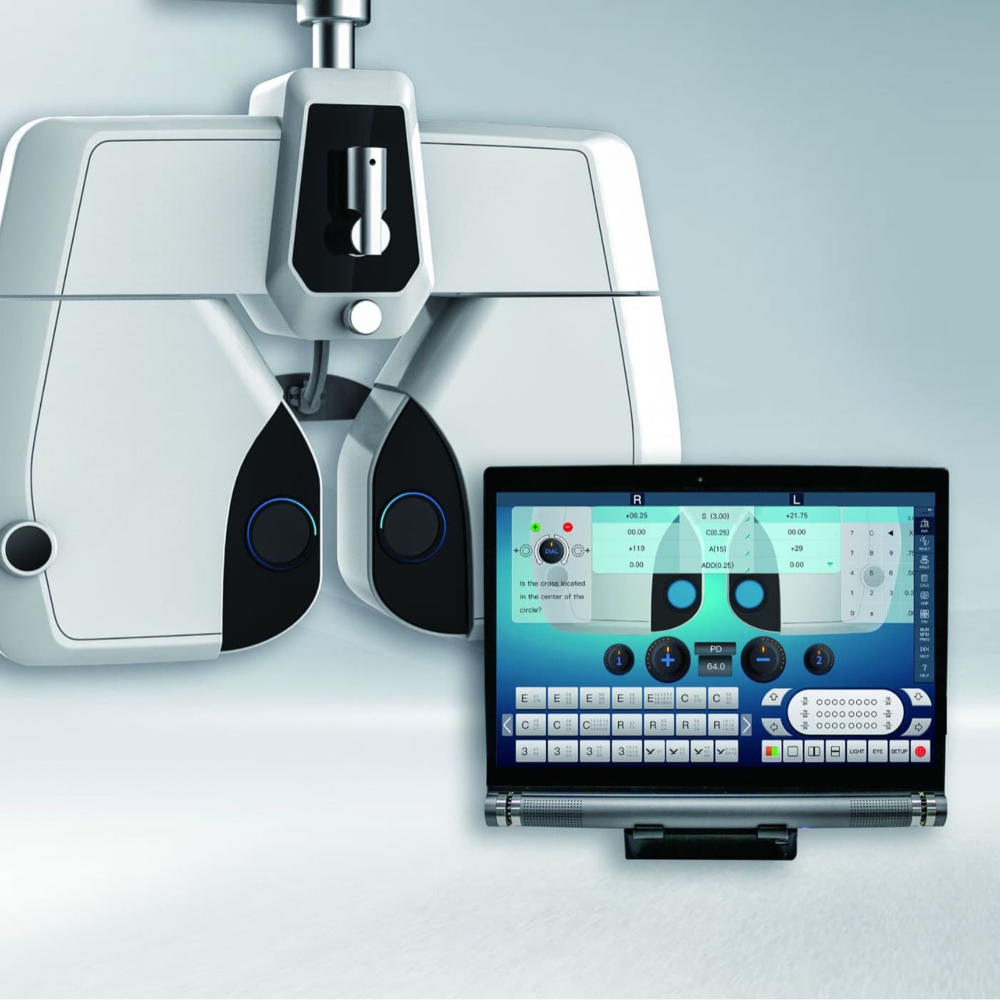 Direct Supply from Manufacturer: Gaowei AI-Optic Electric Bull's Eye Refractor DVT-1000 Comprehensive Refractor for Vision Examination