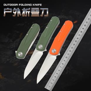 Wholesale 6535 Stainless Steel Outdoor Folding Knife Portable Pocket Knife Multi-Function Camping Tool Fruit Knife