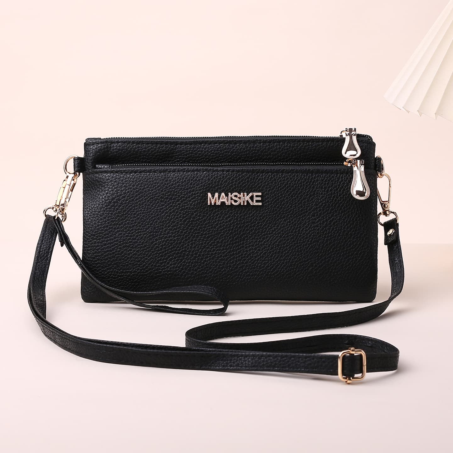 New crossbody bag, women's shoulder bag, fashionable embossed mobile phone bag, simple temperament small square bag