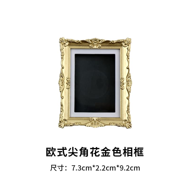 Creative DIY 3D Photo Frame Fridge Magnet Plastic Magnetic Picture Frame Desktop Photo Decoration