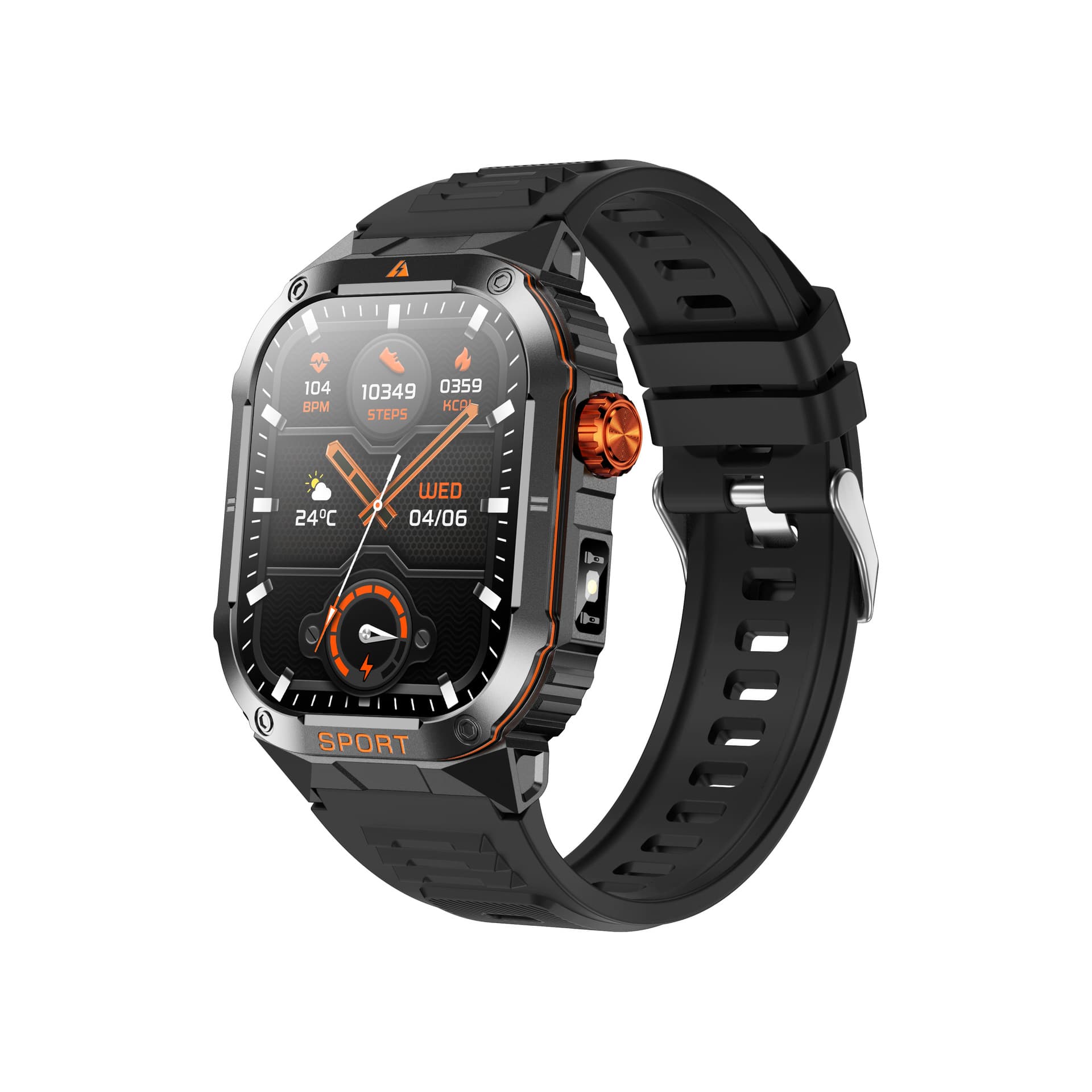Sports Best-Seller D16 Heart Rate Blood Oxygen Health Monitoring Outdoor Sports Waterproof Smart Watch Factory Direct