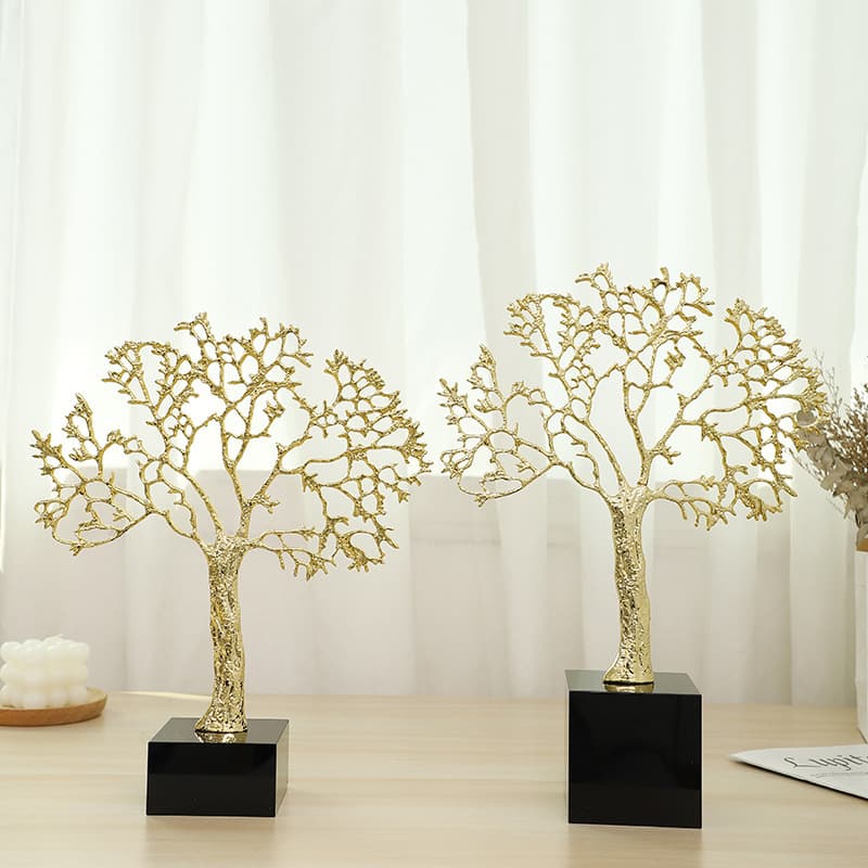Hot Selling New Craft Ornament Money Tree Wealth Creative Poetic Decoration for Office Living Room Home