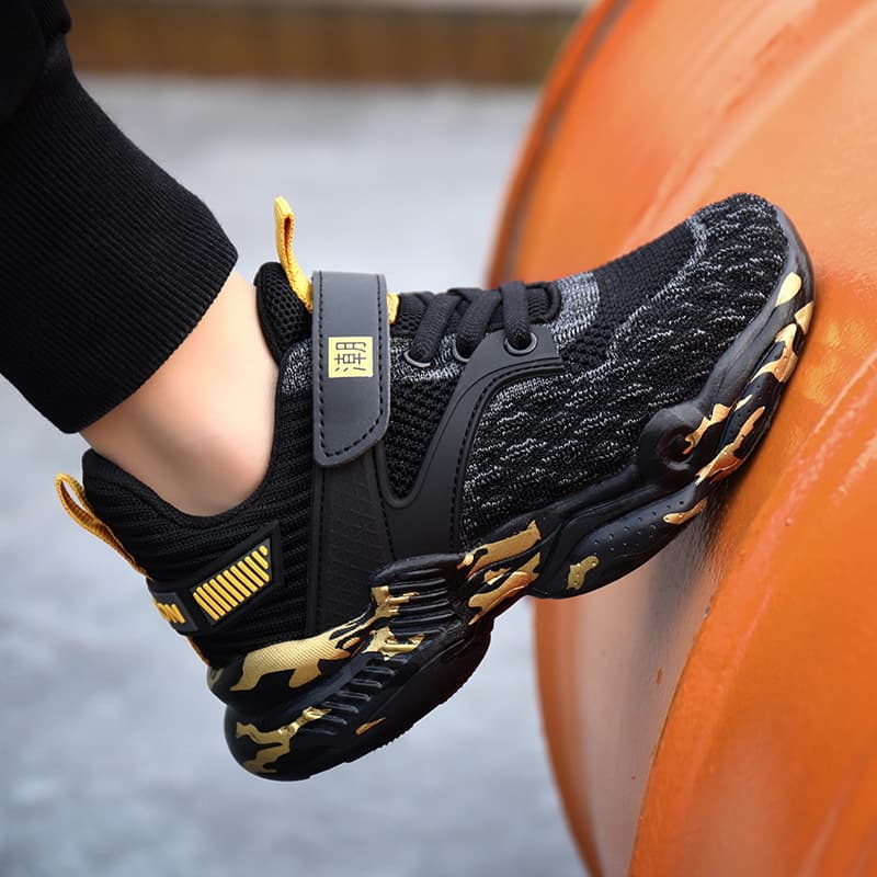 9919 Boys Running Shoes Mesh Breathable Summer Kids Sports Shoes
