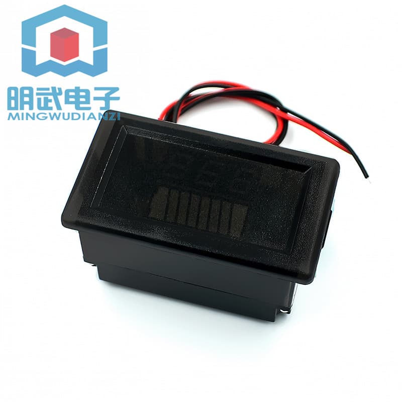 Waterproof Electric Vehicle Voltage Battery Meter Battery Level Indicator Display