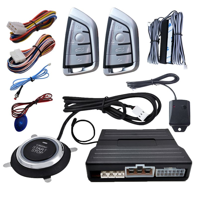 Kaiqisheng One-Button Start Modification Mechanical Key Bluetooth Car Control Remote Keyless Entry Car Anti-Theft Device