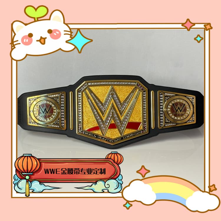 Factory Direct Custom WWE Championship Alloy Belt Wrestling Match Retro Personalized Creative Belt Custom Made