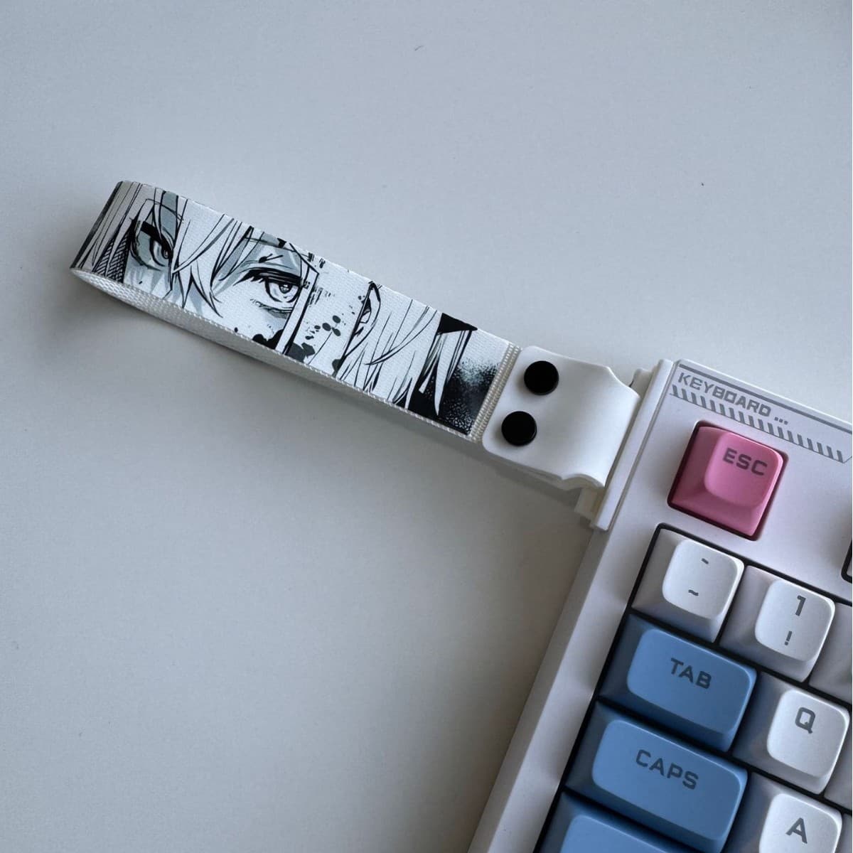 Decorative Wooting Keycaps Cartoon Anime Style Polyester Material Keyboard Modification Universal Atk Lootingmade