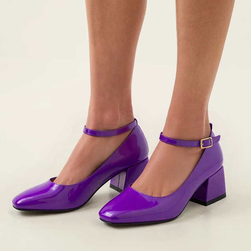 2025 Summer Wish Export Fashion High Heel Classic 30-54 Size Versatile Buckle Strap Shallow Mouth Single Shoes