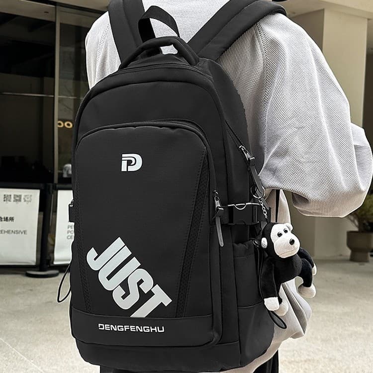 Korean-style trendy workwear large-capacity casual travel backpack, durable and sturdy, for teenagers and students