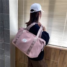 Wet and Dry Separation Travel Bag Women Large Capacity Lightweight Short Trip Travel Handbag Swim Bag Gym Bag Men Sports Bag