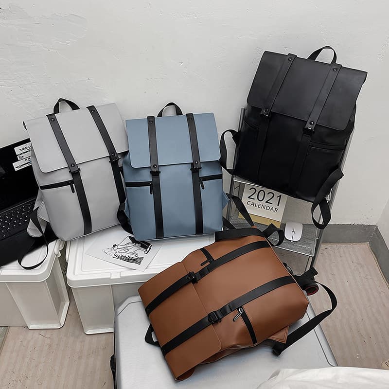 School bag, high-capacity, earthquake-resistant, pressure-reducing, lightweight backpack, business single shoulder bag, notebook backpack, simple