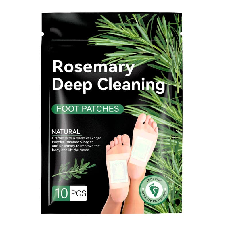 Cross-Border New Product Unbranded Rosemary Foot Care Patch Relieve Foot Soreness Moisture-Free Light Foot Patch