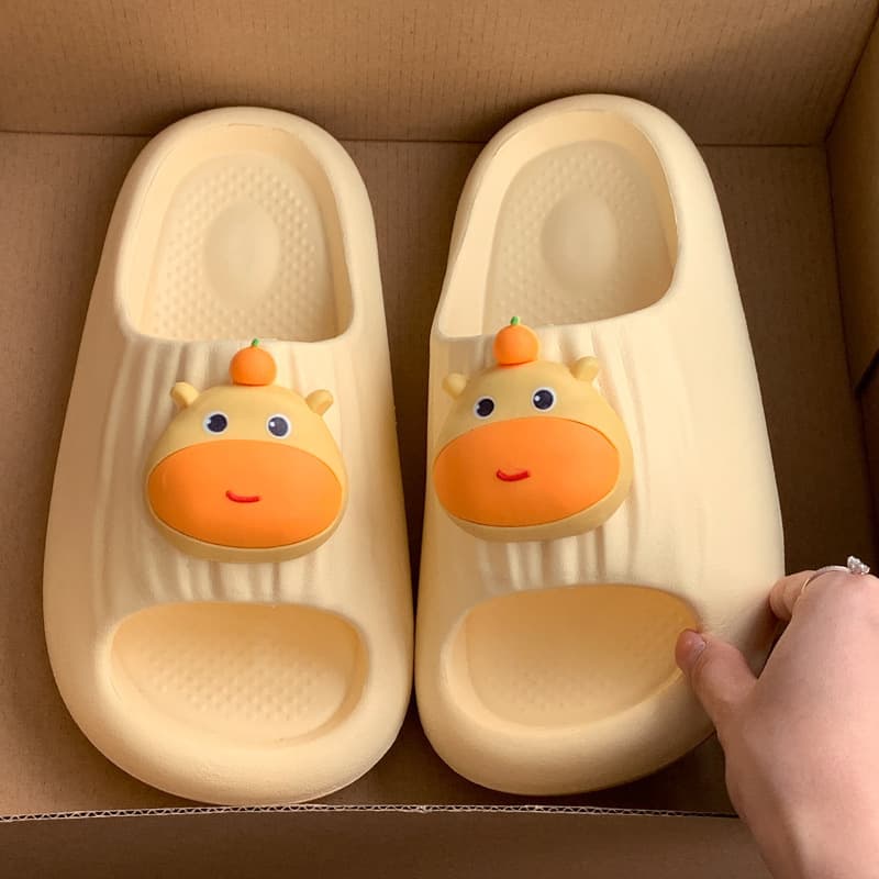 Trending Lulu Slippers for Women Summer Outdoor Casual Couple Soft Sole Home Anti-Slip Indoor Sandals Drop Shipping