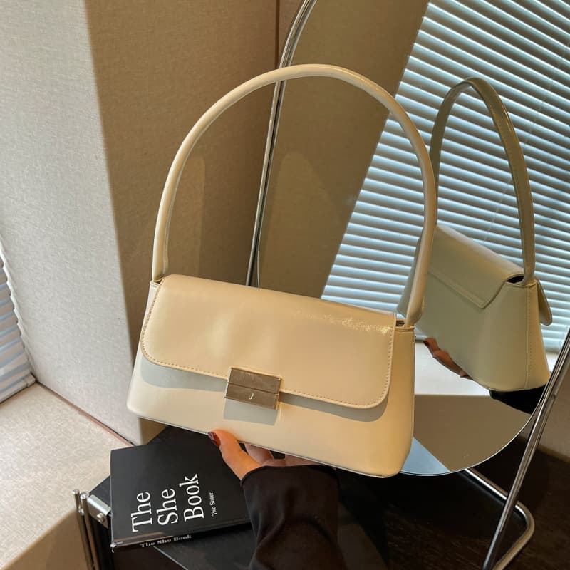 High-end armpit bag women's 2026 new trendy summer shoulder bag exquisite fashionable armpit small square bag