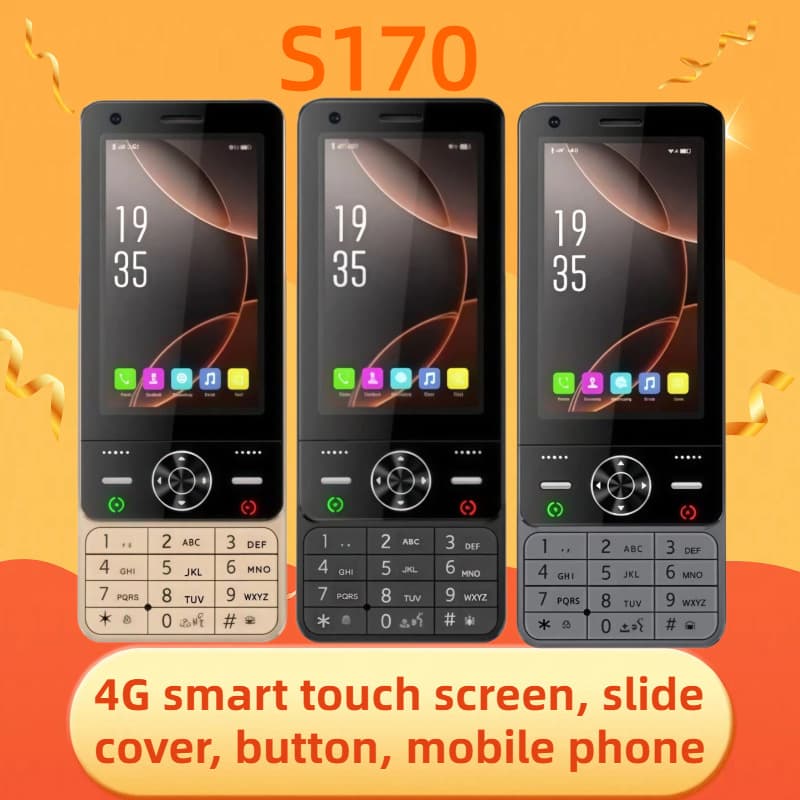 S170 3.0-inch 2G 3G 4G Smart Touch Screen Phone Keypad Slide Phone Cross-border Trade New Model
