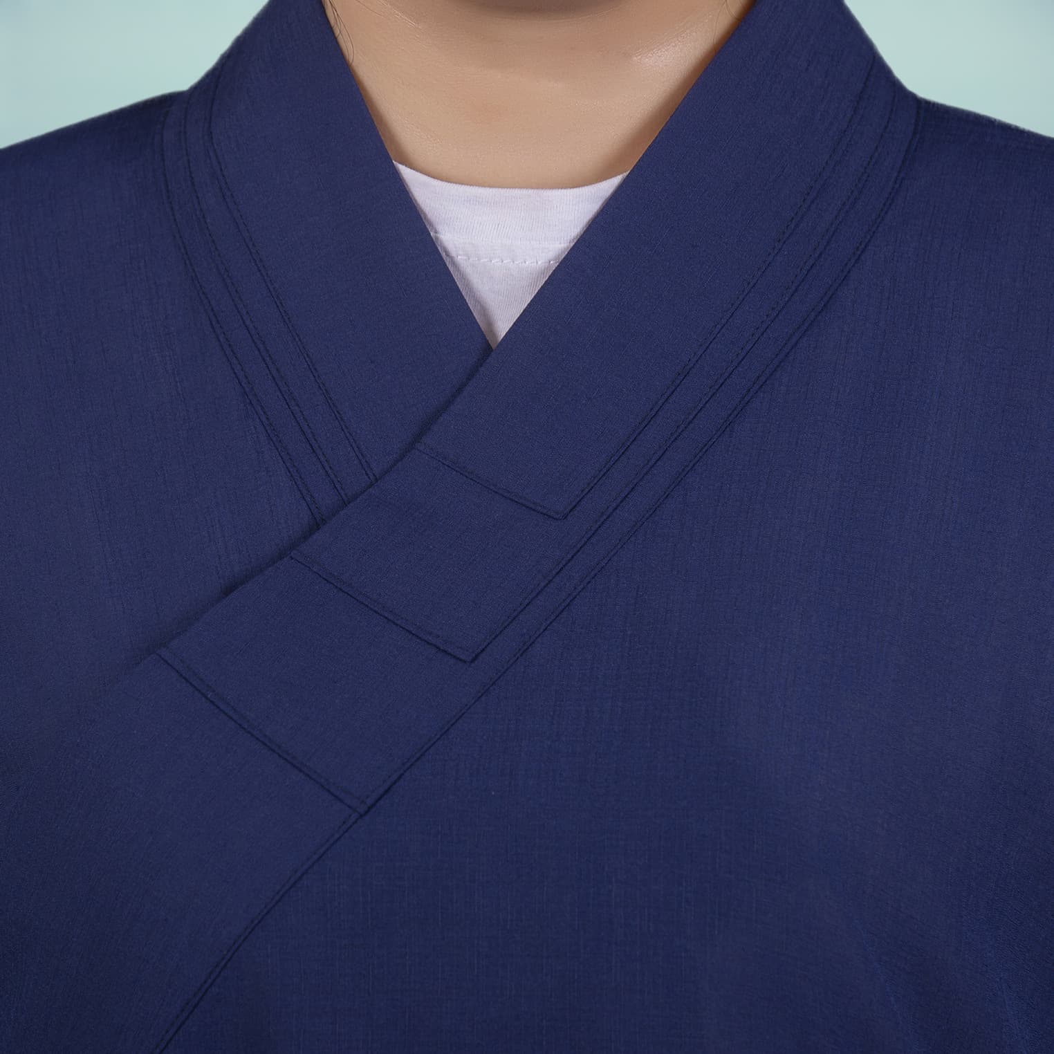 Directly from the manufacturer, summer Taoist robes, bamboo-linen long gowns, Taoist clothing, laymen's clothing, men's and women's Taoist robes, oblique-breasted robes