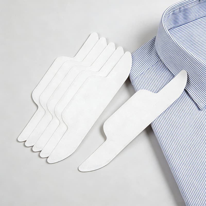 Collar sweat-absorbent patch, disposable collar anti-sweat and breathable patch, shirt collar anti-dirty pad collar collar breathable and anti-sweat patch